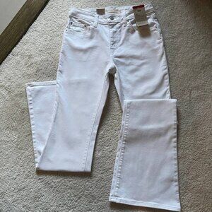 NWT Levi's 726 High Rise Flare White Women's Jeans Size 28/32